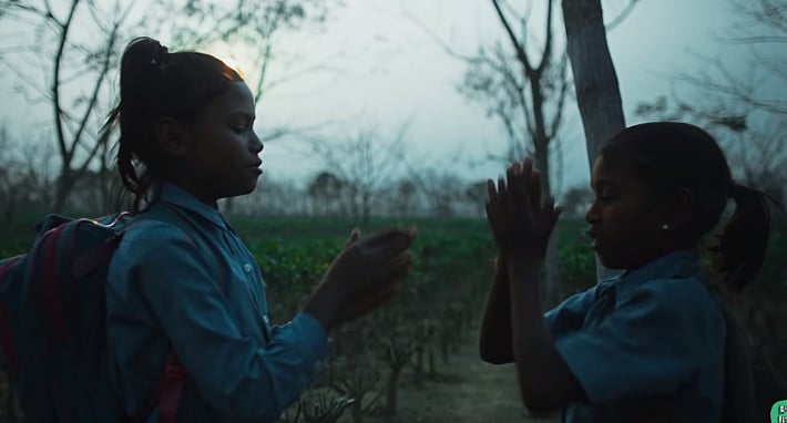 A scene from doucumentary film 'Amoli'.