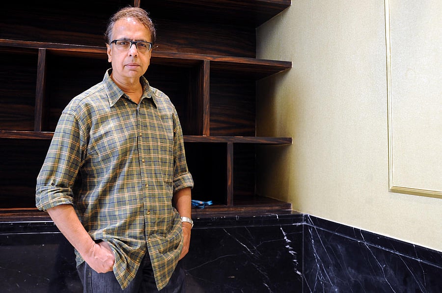 Director Anant Mahadevan at BIFFES in Orion Mall, Bengaluru. (DH Photo: Pushkar V)