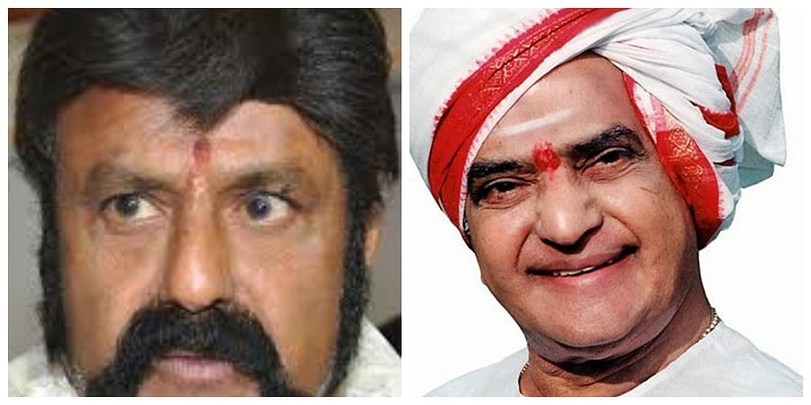 Balakrishna paid a tribute to Sr NTR's Bobbili Puli with Parama Veera Chakra. (Credit: IMDb)