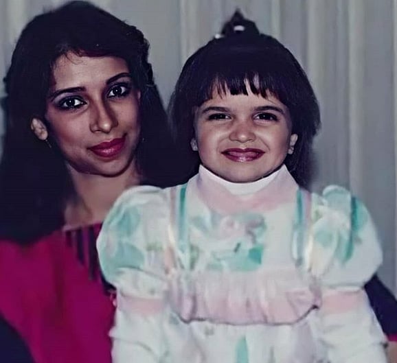 Deepika Padukone as a kid. (Credit: Instagram/B0llywood.club)