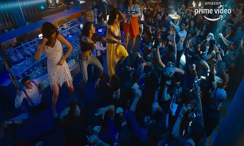 Four More Shots is a series on Amazon Prime Video, and features some intimate scenes. (screengrab)