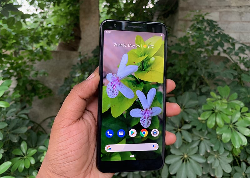 Google Pixel 3a; picture credit: KVN Rohit/DH Photo