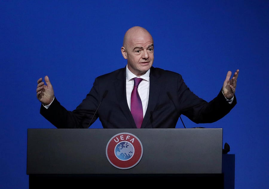 FIFA President Gianni Infantino. (Reuters photo)