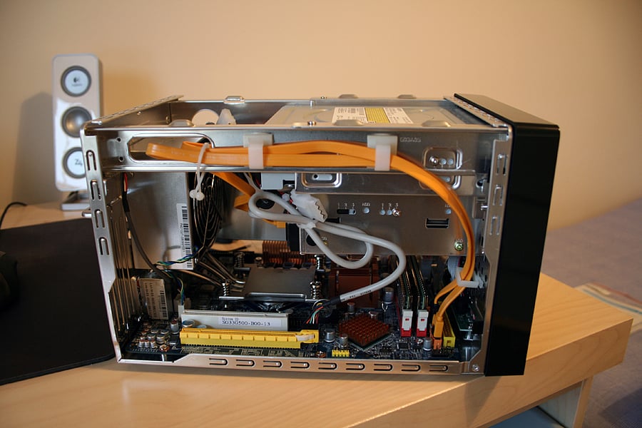 A home theatre personal computer being built. Picture credit: www.flickr.com/ William Hook