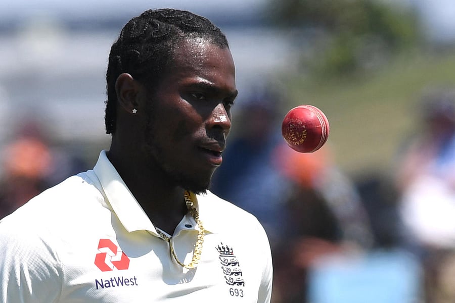 World Cup-winning England pace sensation Jofra Archer. Credit: Reuters Photo