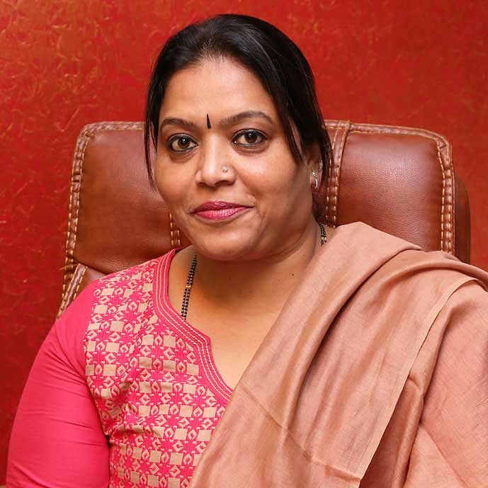 KT Veena, founder of Spandana Foundation. Image/ Spandana Foundation