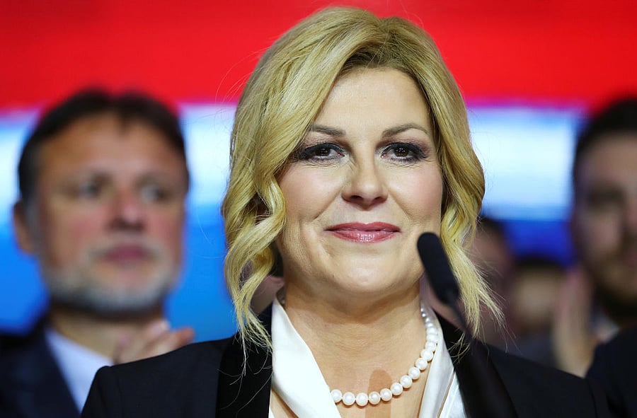Kolinda Grabar Kitarovic (Reuters Photo)