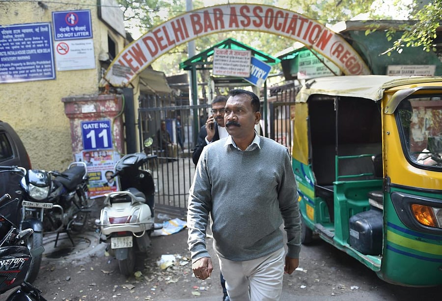  Former chief minister of Jharkhand, Madhu Koda, sentenced to three years imprisonment by a special court in a case of coal block allocation scam, however, later he was granted a statutory bail for two month, in New Delhi on Saturday. (PTI Photo)