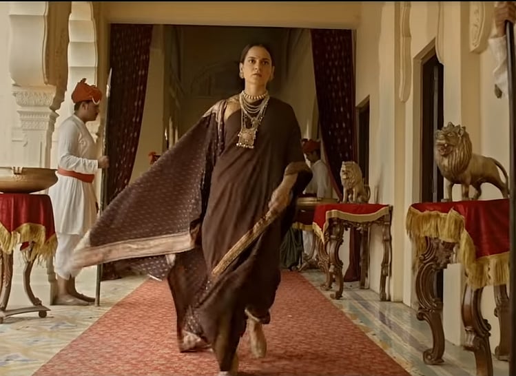 A still from 'Manikarnika'.