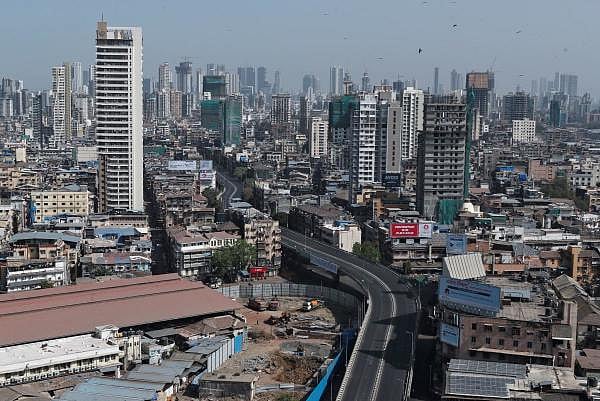 A view shows an empty road during a 14-hour long curfew to limit the spreading of coronavirus disease in the country, in Mumbai. (Reuters Photo)