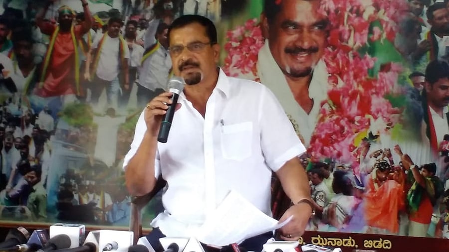 Muthappa Rai, the former underworld don-turned-social activist.