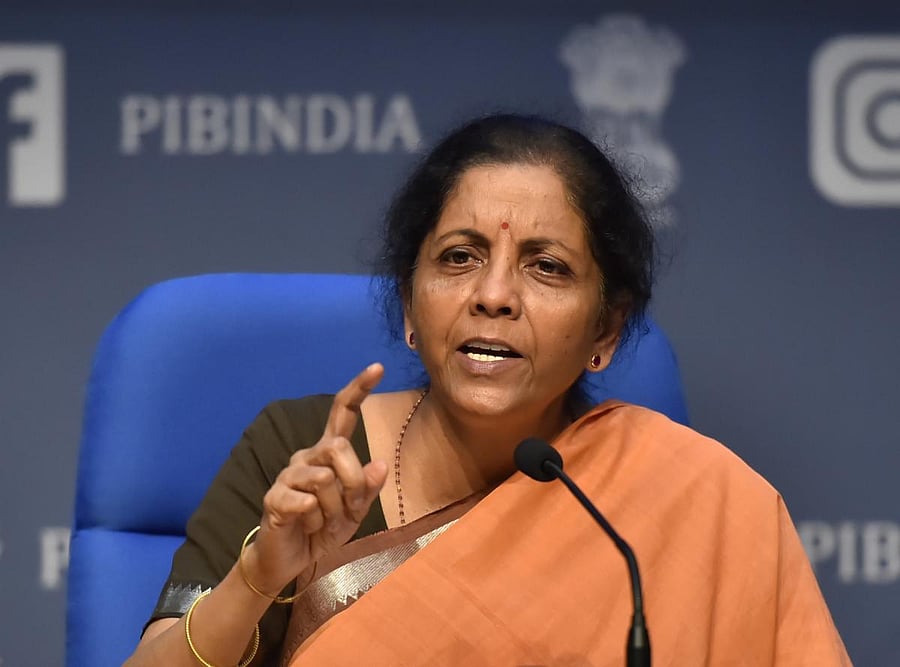 Nirmala Sitharaman. (PTI Photo)