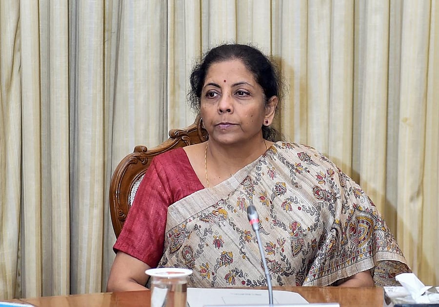 Finance Minister Nirmala Sitharaman. (PTI Photo)