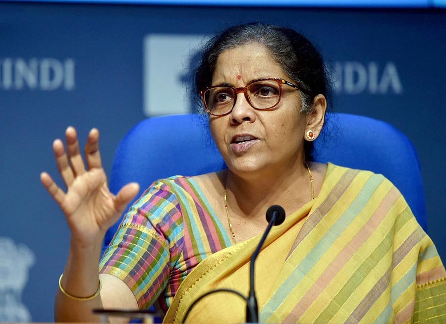 Union Finance Minister Nirmala Sitharaman (PTI Photo)