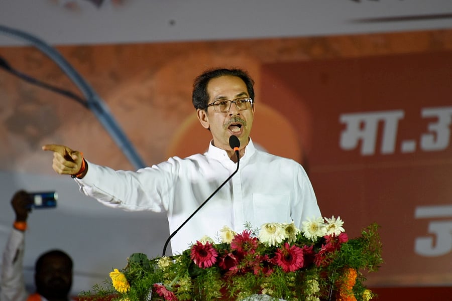 Shiv Sena chief Uddhav Thackeray. (PTI Photo)