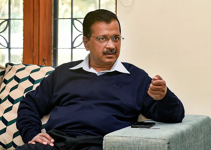 Delhi Chief Minister and Aam Aadmi Party (AAP) National Convenor Arvind Kejriwal. (PTI Photo)