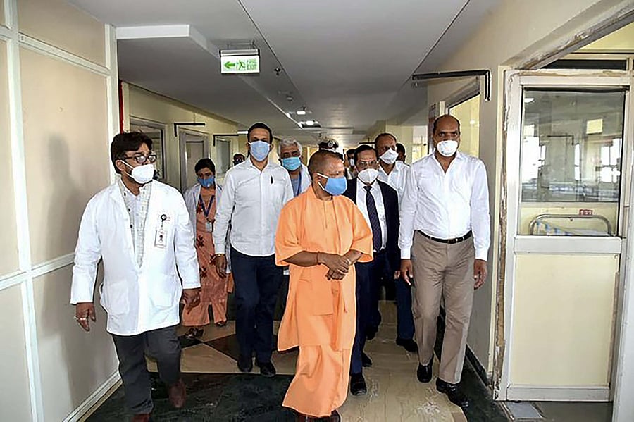 UP CM Yogi Adityanath. (Credit: PTI Photo)