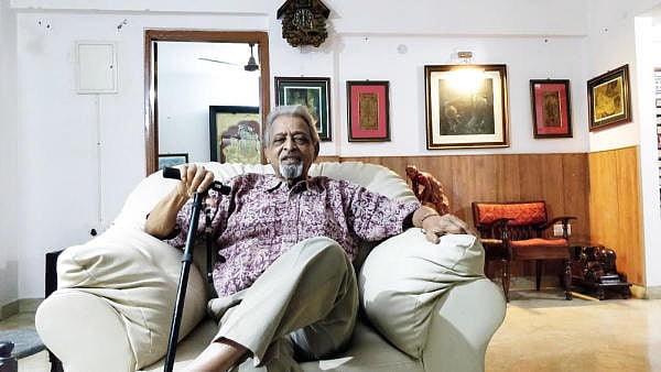 Prof S Settar. (Photos by Giridhar Khasnis)