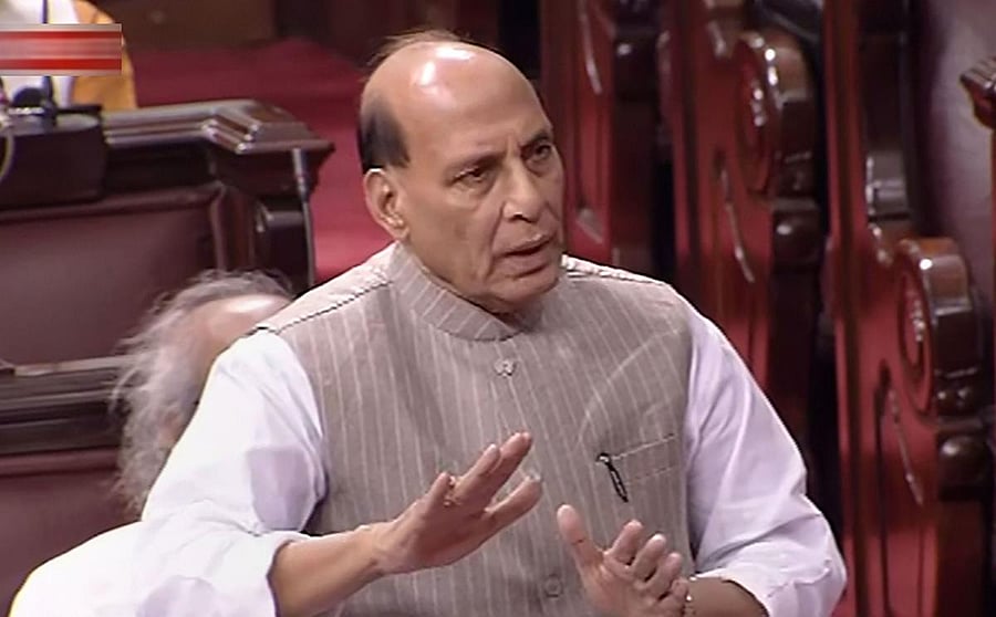 Defence Minister Rajnath Singh (PTI Photo)