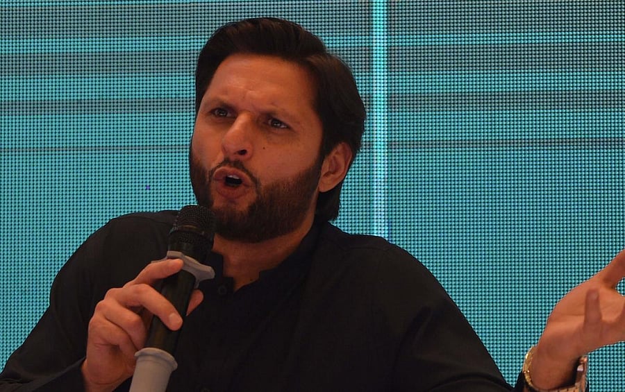 Pakistani cricketer Shahid Afridi (AFP Photo)