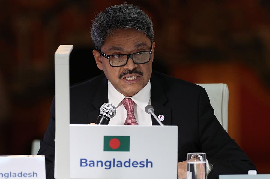 Bangladesh's deputy minister of foreign affairs Shahriar Alam. (Credit: AFP)