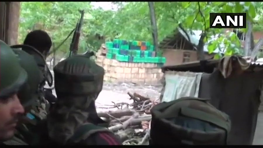 A police official said the identity and the group affiliation of the slain militants are being ascertained. Image courtesy ANI/Twitter