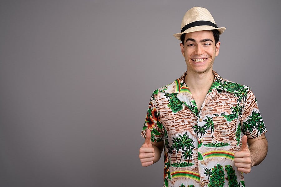 The floral Hawaiian print has made its way back into the fashion world.