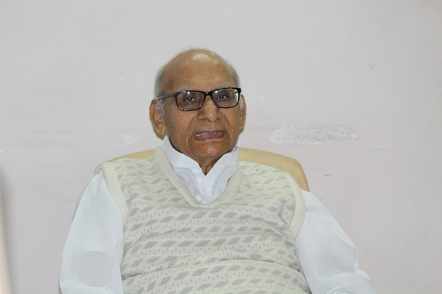 Former minister and noted social leader who fought for special status to the Kalyana (Hyderabad-Karnataka) region Vaijanath Patil.