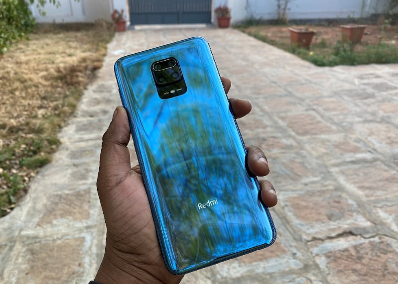 Xiaomi Redmi Note 9 Pro Interstellar Black model (DH Photo/Rohit KVN)