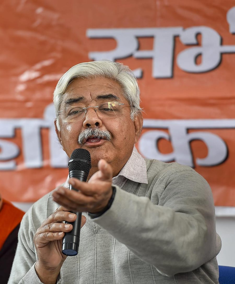 Vishva Hindu Parishad (VHP) Alok Kumar. (PTI Photo)