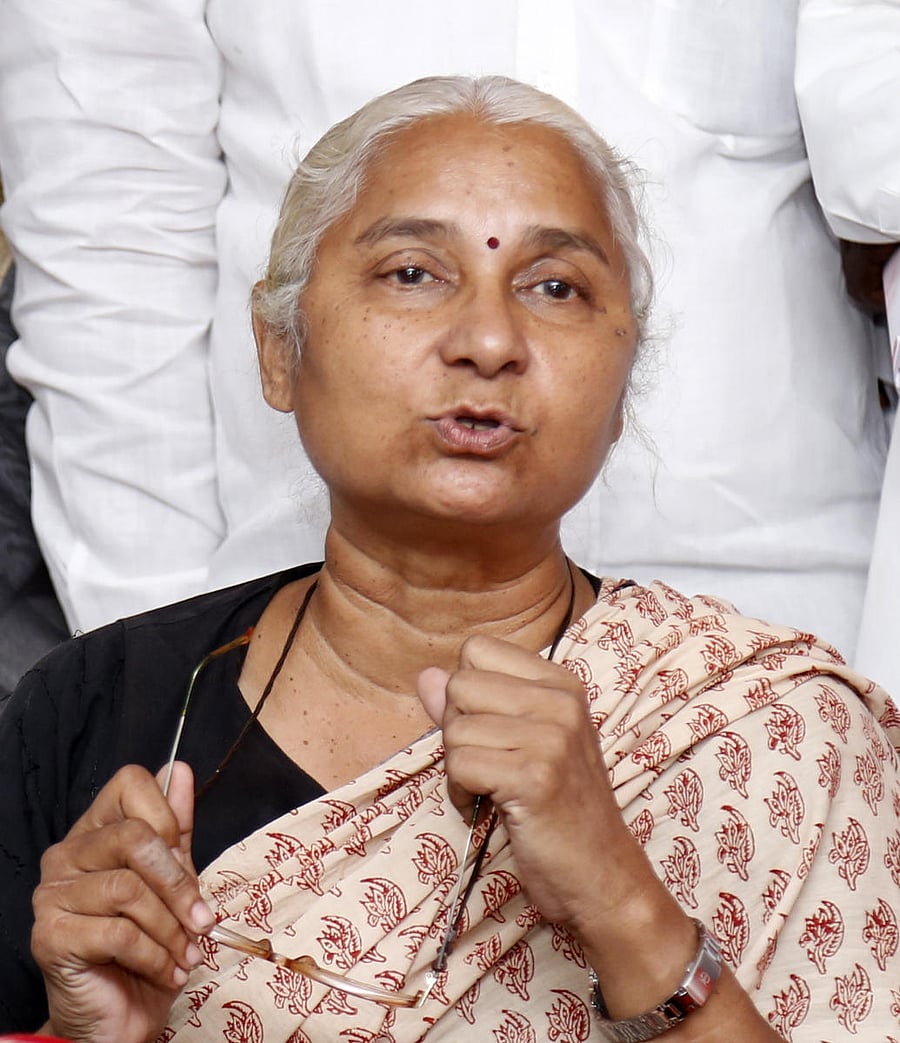 Metropolitan Magistrate Nishant Garg framed the notice on charges in a complaint lodged by Saxena against Patkar for allegedly defaming him on a TV news channel in 2006. (DH File Photo)