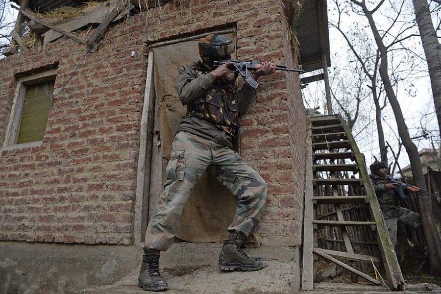 Sources said the militants managed to escape from the encounter site after the shootout. (File Photo. For representation purpose)