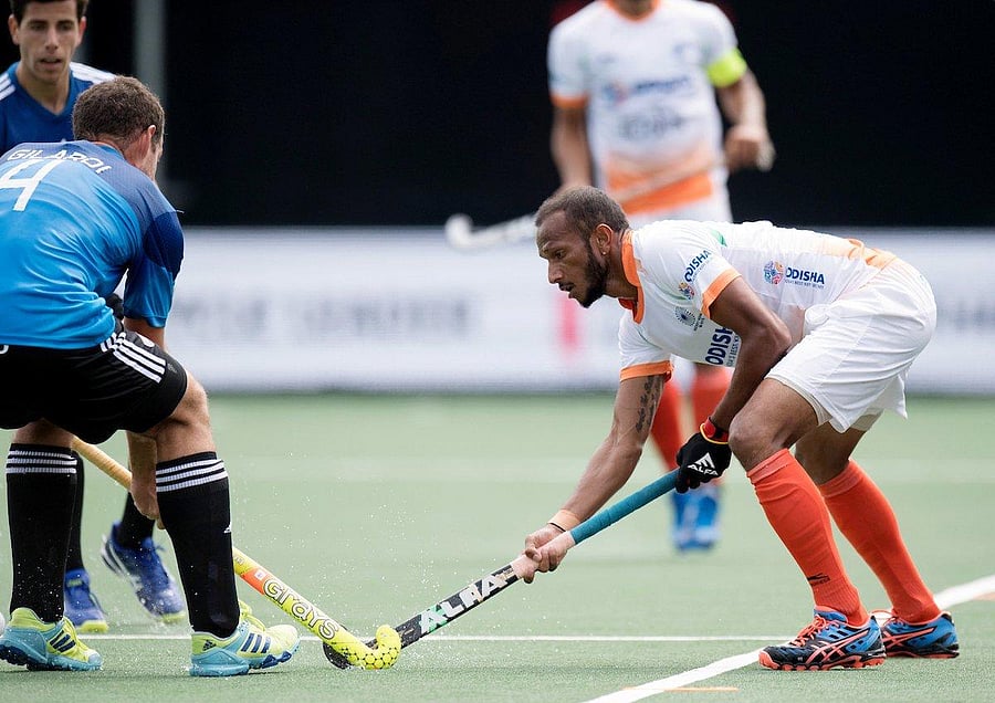 India will take on world champions Australia in their next round-robin match on June 27. Image courtesy Hockey India/Twitter