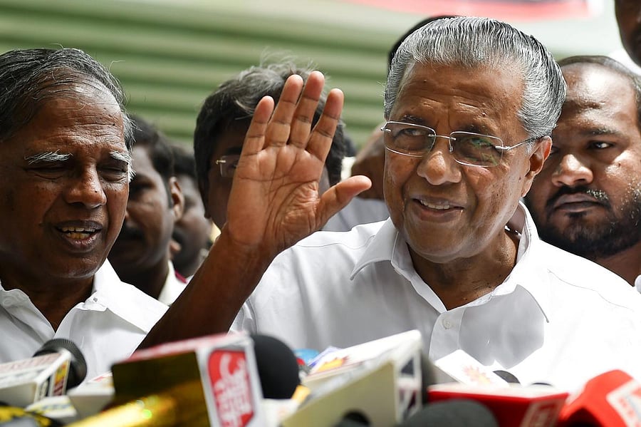 Kerala Chief Minister Pinarayi Vijayan. (PTI Photo)