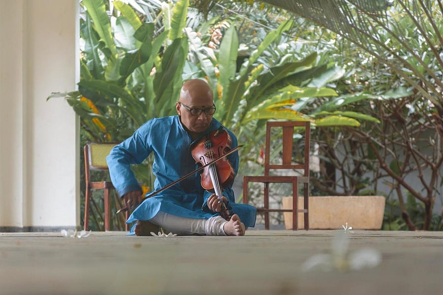 Always experimenting Violin maestro Kumaresh