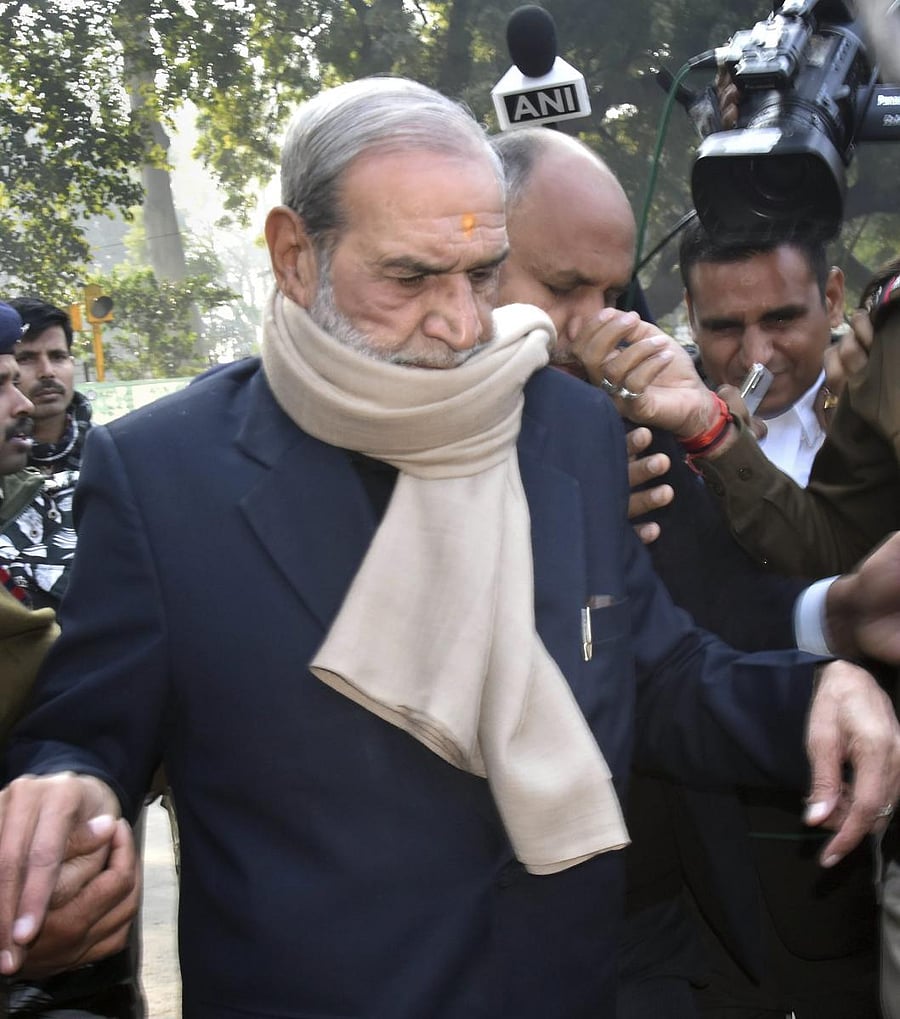 Former Congress leader Sajjan Kumar (PTI File Photo)