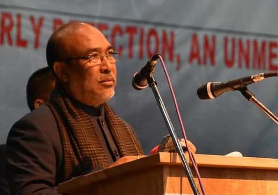 Manipur CM N Biren Singh