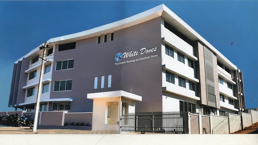 White Doves Psychiatry Nursing and Destitute Home at Niddel Gokarna Road, Maroli, at Kulshekar.