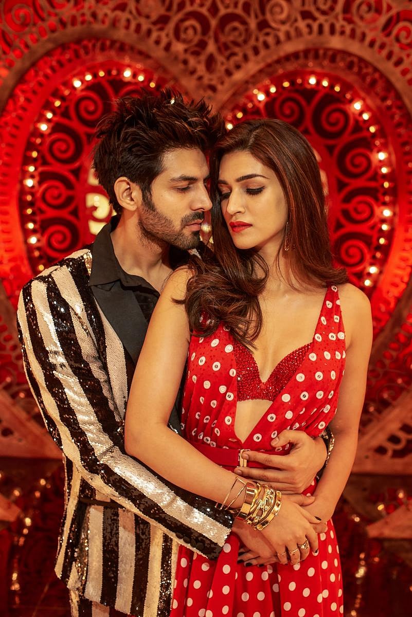 Kartik Aaryan and Kriti Sanon