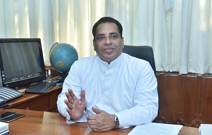 Fr Abraham V M took over on March 1.