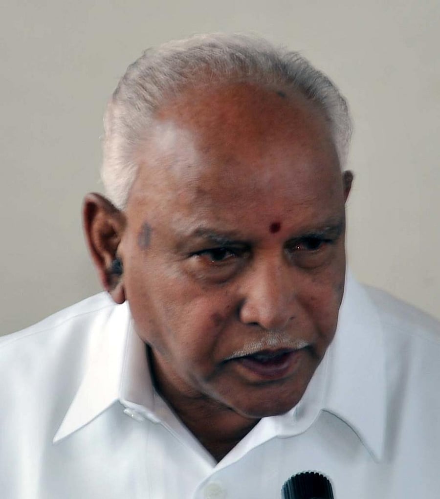 B S Yediyurappa (File photo)