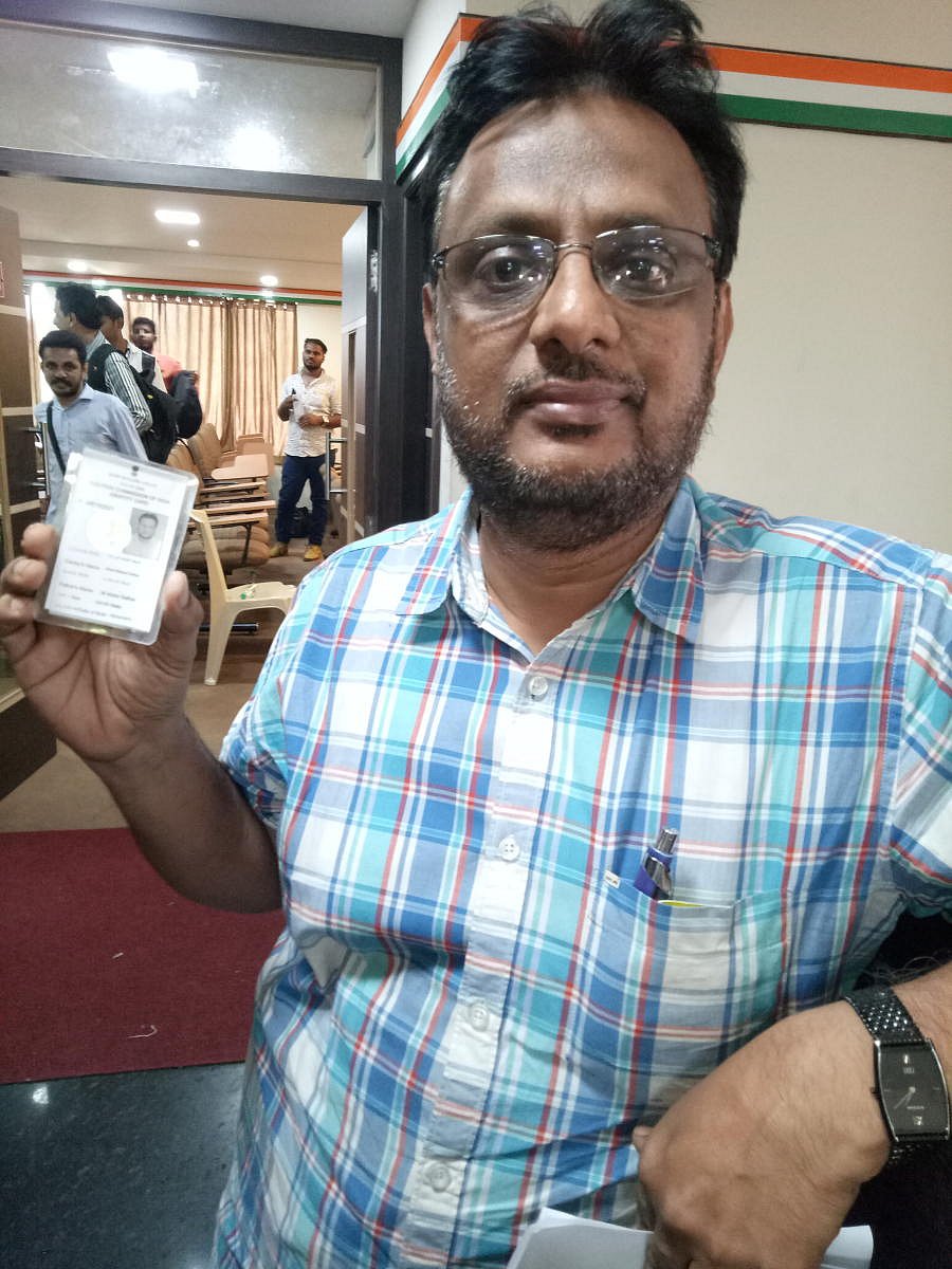 Abdul Sattar with his EPIC