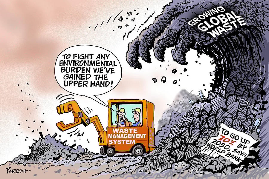 A cartoon by Paresh Nath