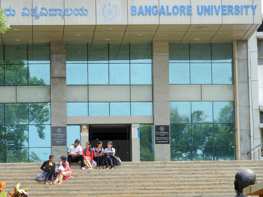 Varsity authorities made the decision days after the body of an unknown person was discovered in a decomposed condition on the campus. (DH File Photo)
