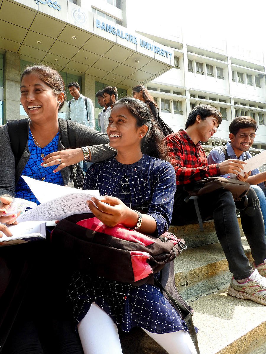 As many as 482 PhD seats are available in Bangalore University this year. DH PHOTO
