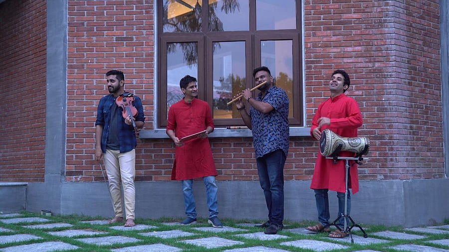 ECLECTIC BLEND Artistes collaborating for 'Marghazhi Reloaded'.