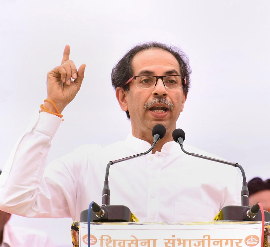 Shiv Sena president Uddhav Thackeray (PTI Photo)