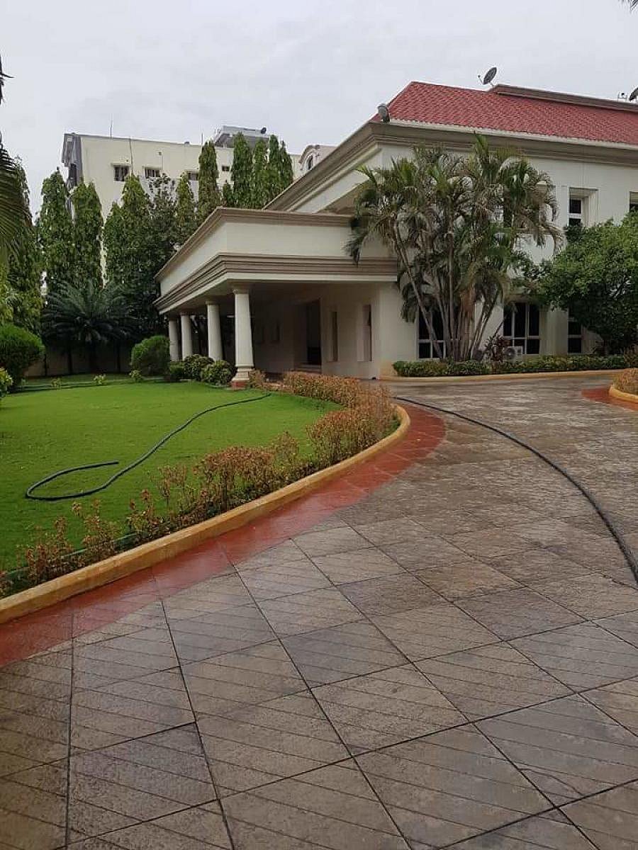 One of the houses the cadre have shortlisted for Naidu to shift in Vijayawada