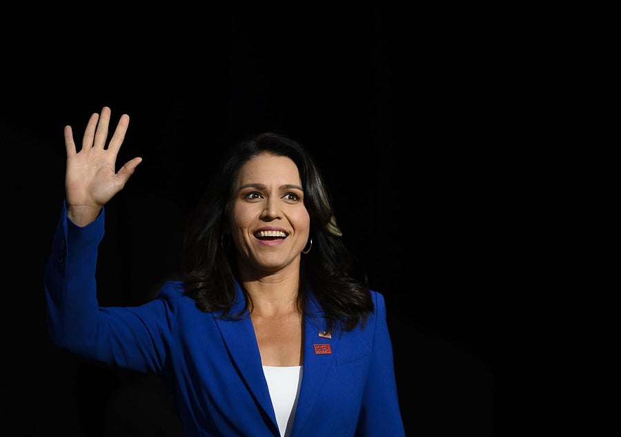 Tulsi Gabbard. AFP file photo