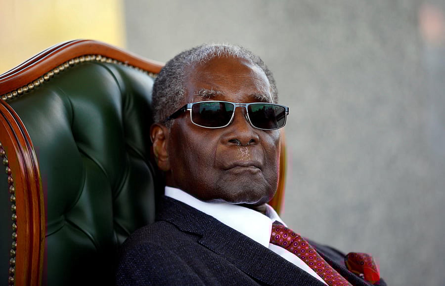 Zimbabwe's former president Robert Mugabe. (Reuters File Photo)